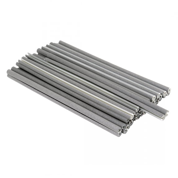 Black OPS Reflective Spoke Covers 150mm Silver