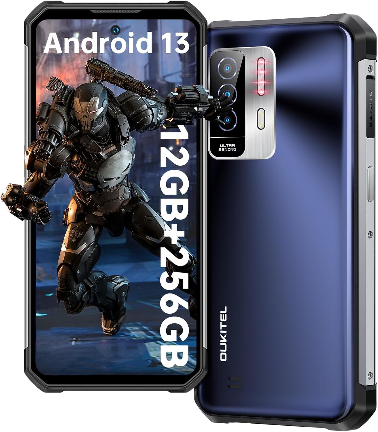 OUKITEL タフネススマホ　10000mAh 24GB RAM 256 Amazon.com: OUKITEL G1 Rugged Smartphone Unlocked - 24+256GB