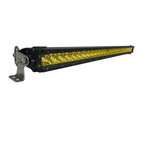 Black Oak 30" Yellow Lens Single Row LED Light Bar - Combo Optics ... [30Y-S5OS]