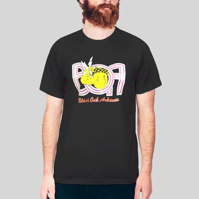 Black Oak Arkansas Concert Jim Dandy Tshirt Two Side