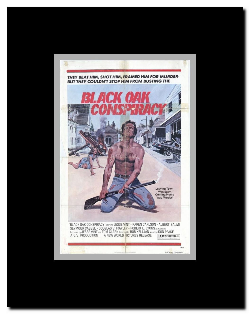 Black Oak Conspiracy Framed Movie Poster