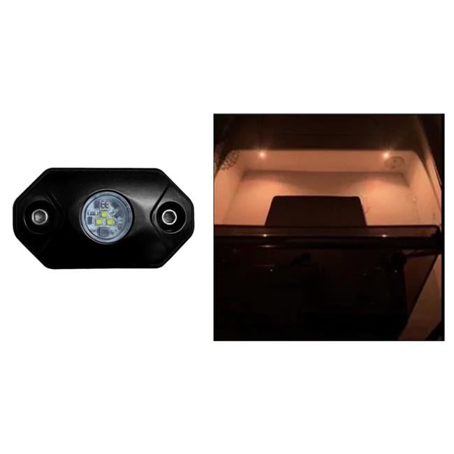 Black Oak LED RL-A Rock Accent Light - Black Housing, Amber