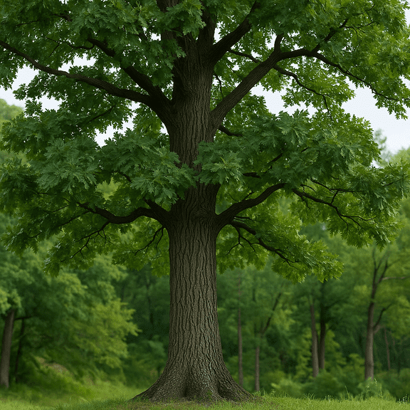 Black Oak Tree Seedlings for Planting | Quercus nigra - Oak Trees for Shade and Landscaping (2 Seedlings) - No Ship to California