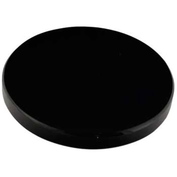 Black Obsidian Scrying Mirror - Black - 3 in. - Reflective Surface