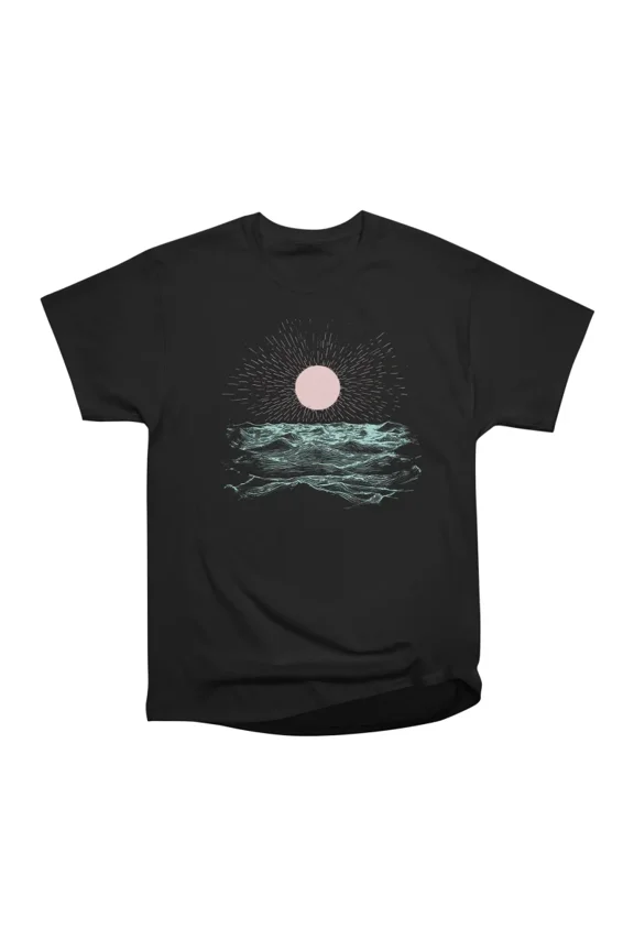 Black Ocean T-Shirt Tee Gift For Him Merch For Her Apparel For Friend