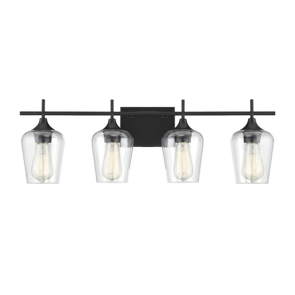 Black Octave Bathroom Vanity Light