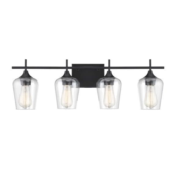 Black Octave Bathroom Vanity Light