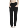 thumbnail image 1 of Black Office Pants for Women Women Pants Casual Dressy Slacks for Women Office Pants for Women Womens Jeans Black Pants for Women High Waisted, 1 of 8