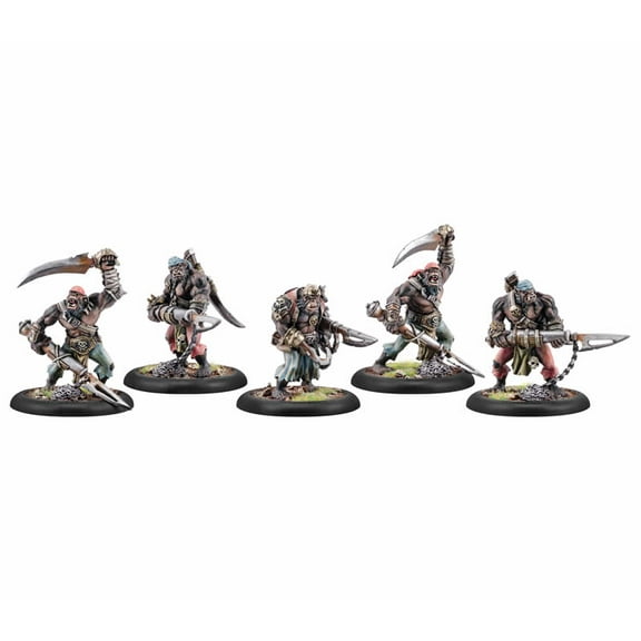 Black Ogrun Boarding Party Unit Cryx Warmachine Miniatures Game Privateer Press