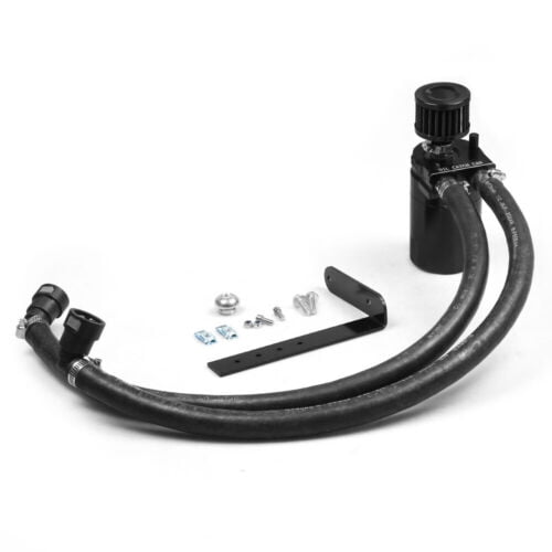 Oil Catch Can / Oil Separator – Black, Fits Ford F150 2011-2021 2.7L 5.0L Raptor 3.5L