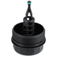 thumbnail image 1 of Black Oil Filter Cap Cover A6421800038 for Mercedes-Benz R350 ML350 R320 GL350 E320 S350 GL320, 1 of 6