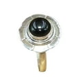 thumbnail image 1 of Black Onyx Stone Ring Pure 925 Sterling Silver Handmade Statement Ring Gift Jewelry, 1 of 5