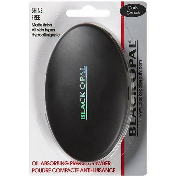 Black Opal Oil Absorbing Pressed Powder, Dark Cocoa, 0.33 oz