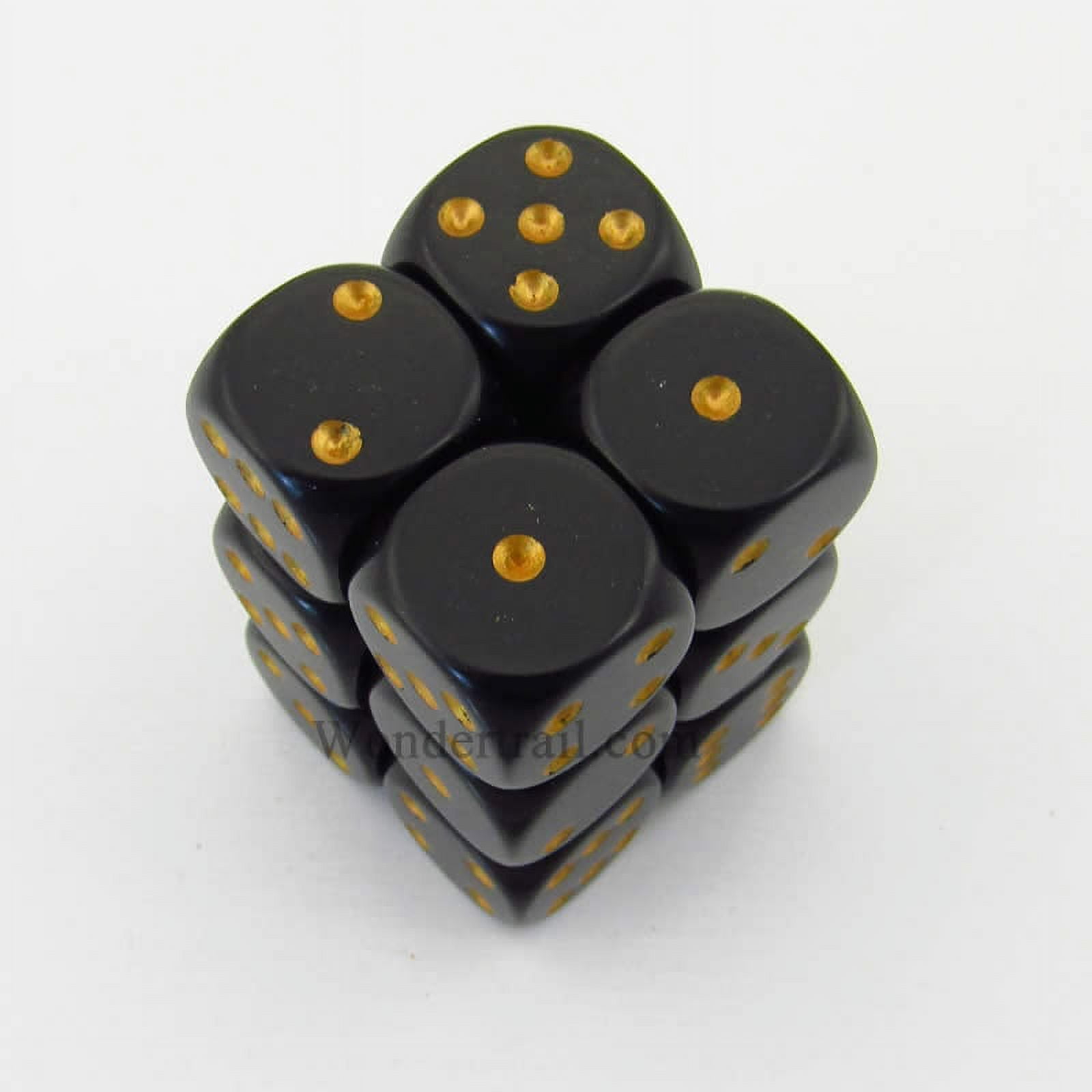 Opaque 16mm Dice Blockâ¢ - Sets Of 12 D6 Dice