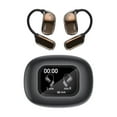 thumbnail image 1 of Black Black Smart Translation Earphones Wireless Earbuds Open Noise Canceling Bluetooth Headphones With Touch Screen No In Ear Design Ai Translation, 1 of 5