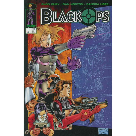 Black Ops #1 VF ; Image Comic Book