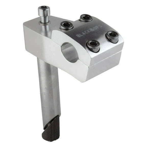 Black-Ops Alloy BMX Quill Stem 21.1mm 1" 50mm Length 22.2 Clamp // Polished