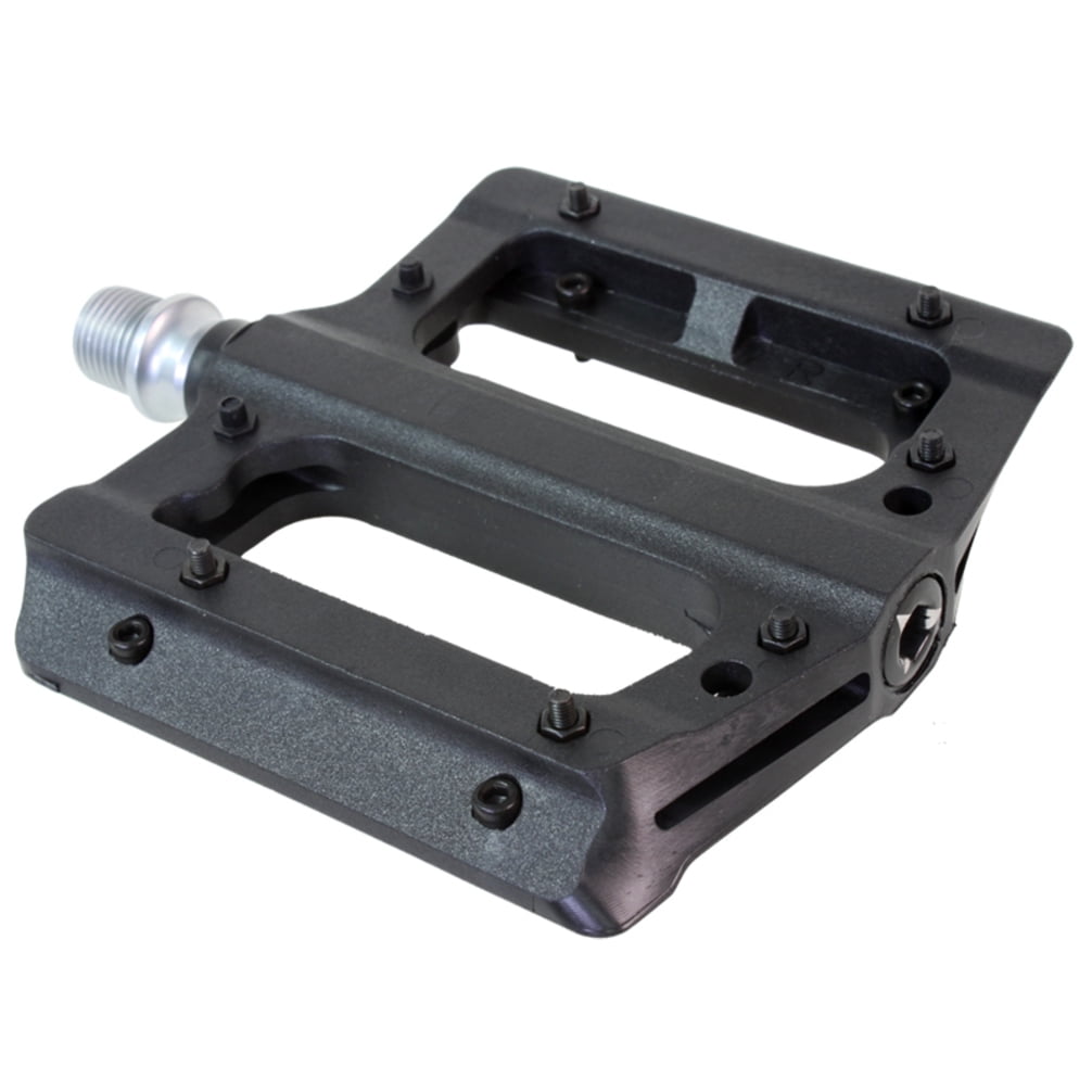 MTB Pedals Flat/Platform 9/16" Mountain BMX Bike DU Sealed Bearings Wide Pedals