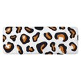 thumbnail image 1 of Black and Orange Of Leopard Print Kitchen Rug Mat,Kitchen Runner Rugs Non Skid Washable,Decorative Kitchen Floor Mats for Kitchen,Sink,Laundry,17"x47.2", 1 of 7