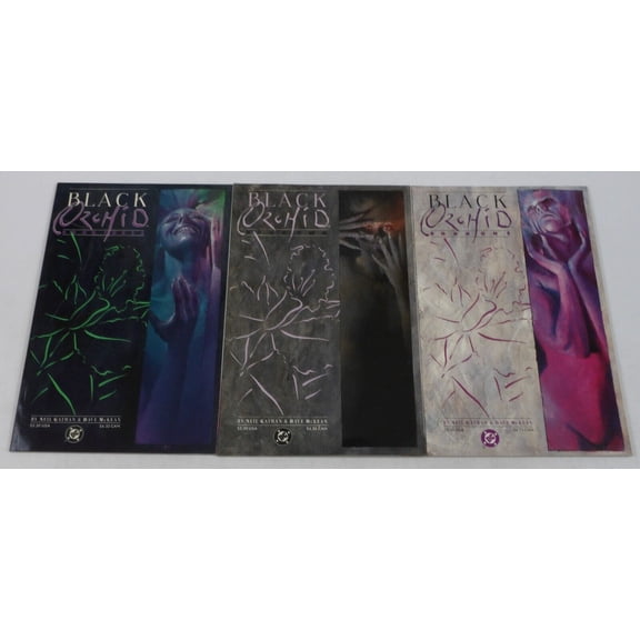 Black Orchid #1-3 VF/NM complete series Neil Gaiman - 1988 mini ; DC (1S)
