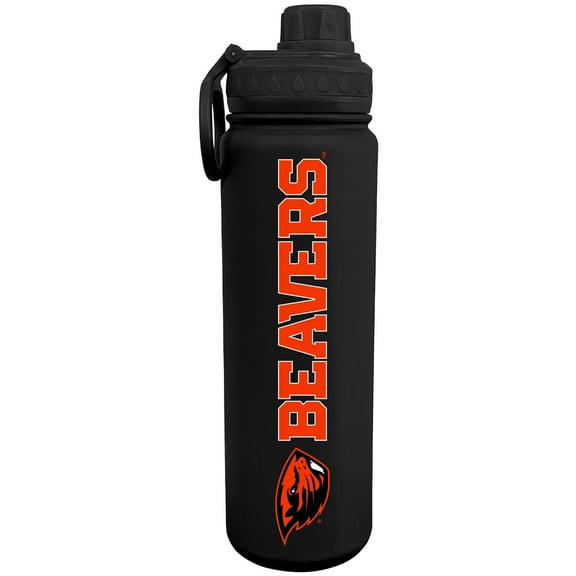 Black Oregon State Beavers 24oz. Stainless Sport Bottle