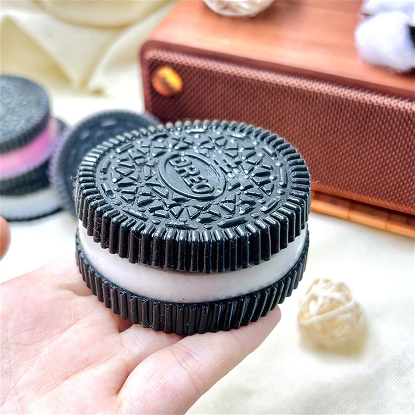 Black Oreo Cookie Squishy Taba Squishy Oreo Stress Relief Toy Pinching Black Oreo Cookie Squishy Taba Squishy Oreo Stress Relief Toy Pinching