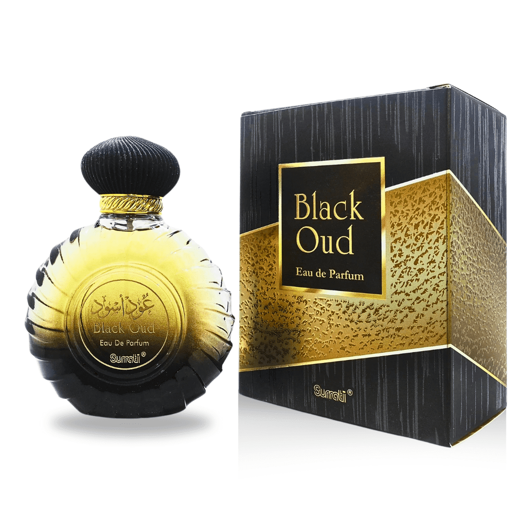 Black Oud EDP 100ML (3.4 OZ) by SURRATI, Exotic Fragrances for Men