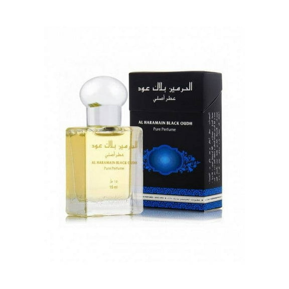 Al Haramain Unisex Black Oudh Perfume Oil 0.5 oz Fragrances 6291100136377