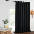 Black Out Blinds for Sliding Doors Extra Wide Heat Blocking Patio