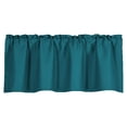 thumbnail image 1 of Black Out Curtains Valance for Living Room and Kitchen Window, 57 x 18 in, Polyester, Light Blocking, 1 of 8