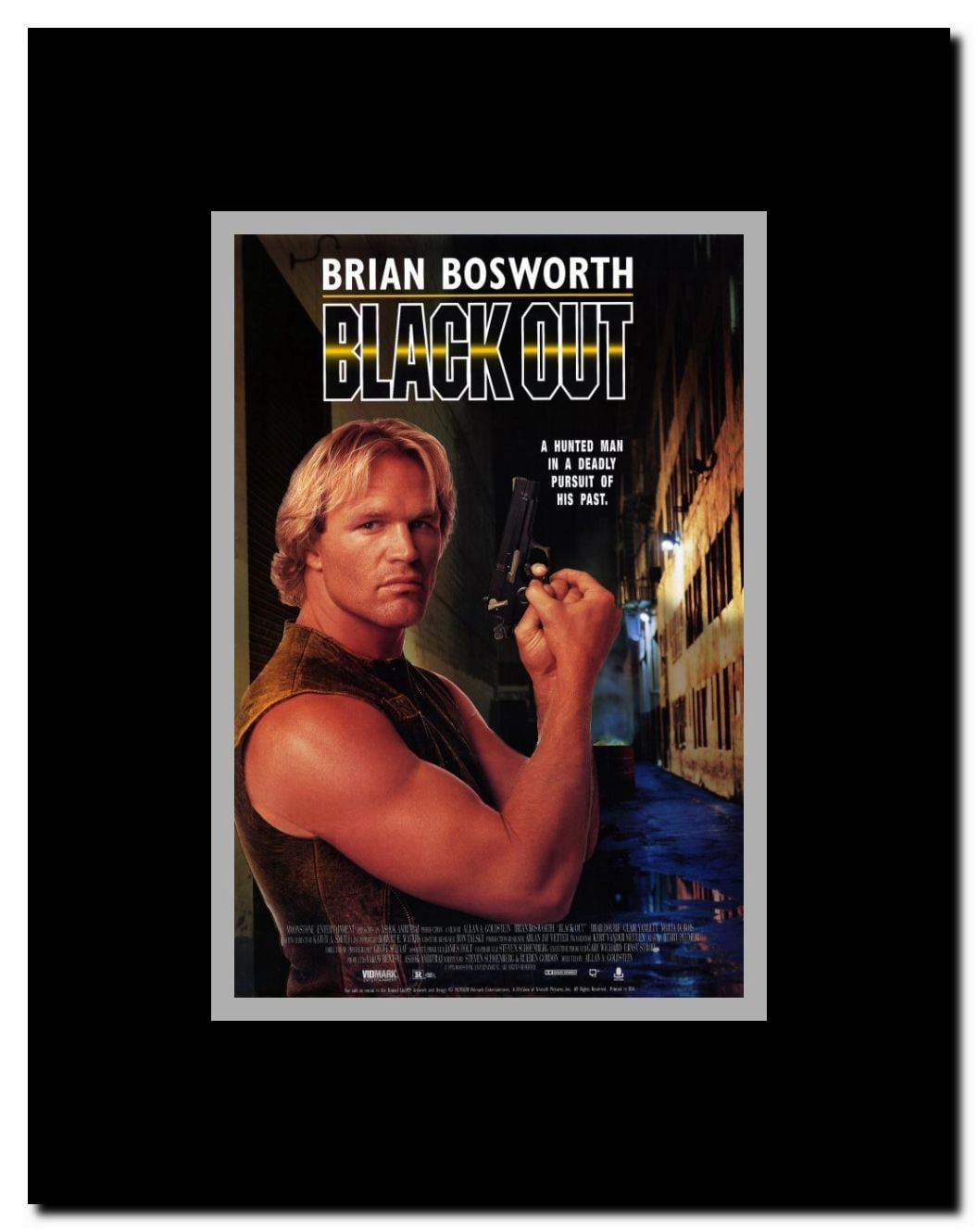Black Out Framed Movie Poster