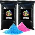 thumbnail image 1 of Black Out Gender Reveal - 1 Pound Pink and 1 Pound Blue Color Powder, 1 of 9