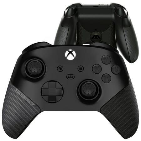 Black Out ModdedZone Custom Modded Controller for Xbox One S/X and PC with Anti Recoil Mode, Remappable Paddles, Interchangeable Thumbsticks, Hair Triggers,Tactical Buttons