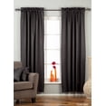 thumbnail image 1 of Black Out Rod Pocket 90% Blackout Curtain - Room Darkening Drape / Panel - Single Piece, 1 of 2