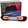 thumbnail image 1 of Black-Out Smoked Lens C-Shape Ring Full LED High Mount Third Brake/Clearance Light Assembly For 2007-2014 Silverado/Sierra 1500 2500 3500, 2009-2010 H3T, 1 of 9