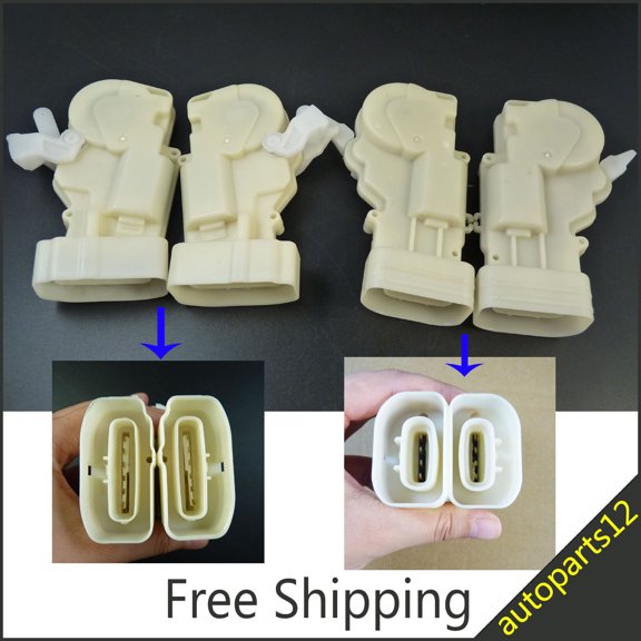 Pack Brand New Front and Rear Right Door Lock Actuator for for Lexus GS430 GS400 GS300-