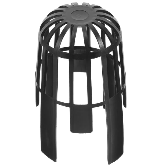 Alasum Easy Install Black Gutter Downspout Guard for Outdoor Use with Efficient Leaf and Debris Filter