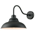 thumbnail image 1 of Black Outdoor Wall Light Fixture Barn Style Outdoor Wall Sconce with Gooseneck Arm, 1 of 6