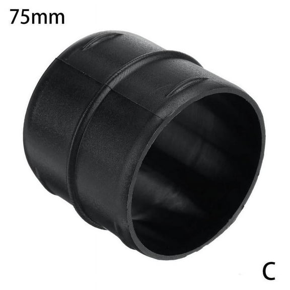 Black Outlet Pipe Connector Plastic Material Duct Joiner Heater 42mm 60mm 75mm Can Choose H7G9