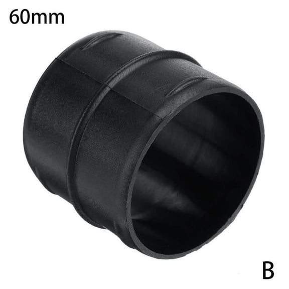 Black Outlet Pipe Connector Plastic Material Duct Joiner Heater 42mm 60mm 75mm Can Choose N0E8