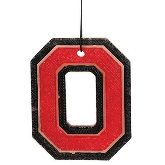 Black Outline Block O Air Freshener Wildberry Zinger