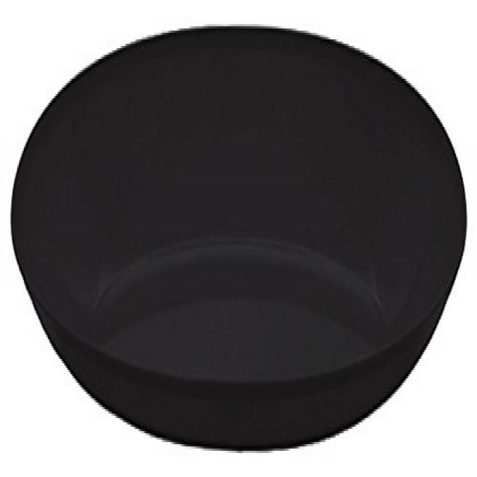 Black Oval Bowl Small, each