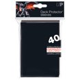 thumbnail image 1 of Ultra PRO: Oversized 40ct Sleeves Top Loading (Black), 1 of 2