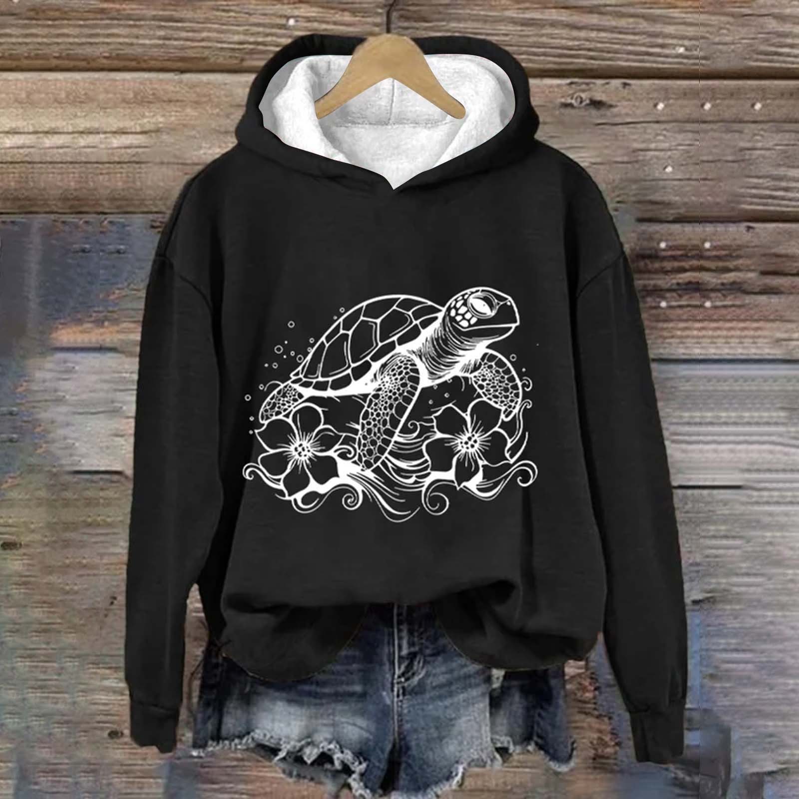 Black Oversized Hoodie For Women, Polyester Oversized Zip Up Hoodie For