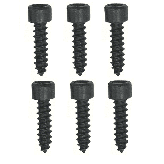 Black Oxide Dash Instrument Cluster Screw Set For 1979-1981 Camaro Models