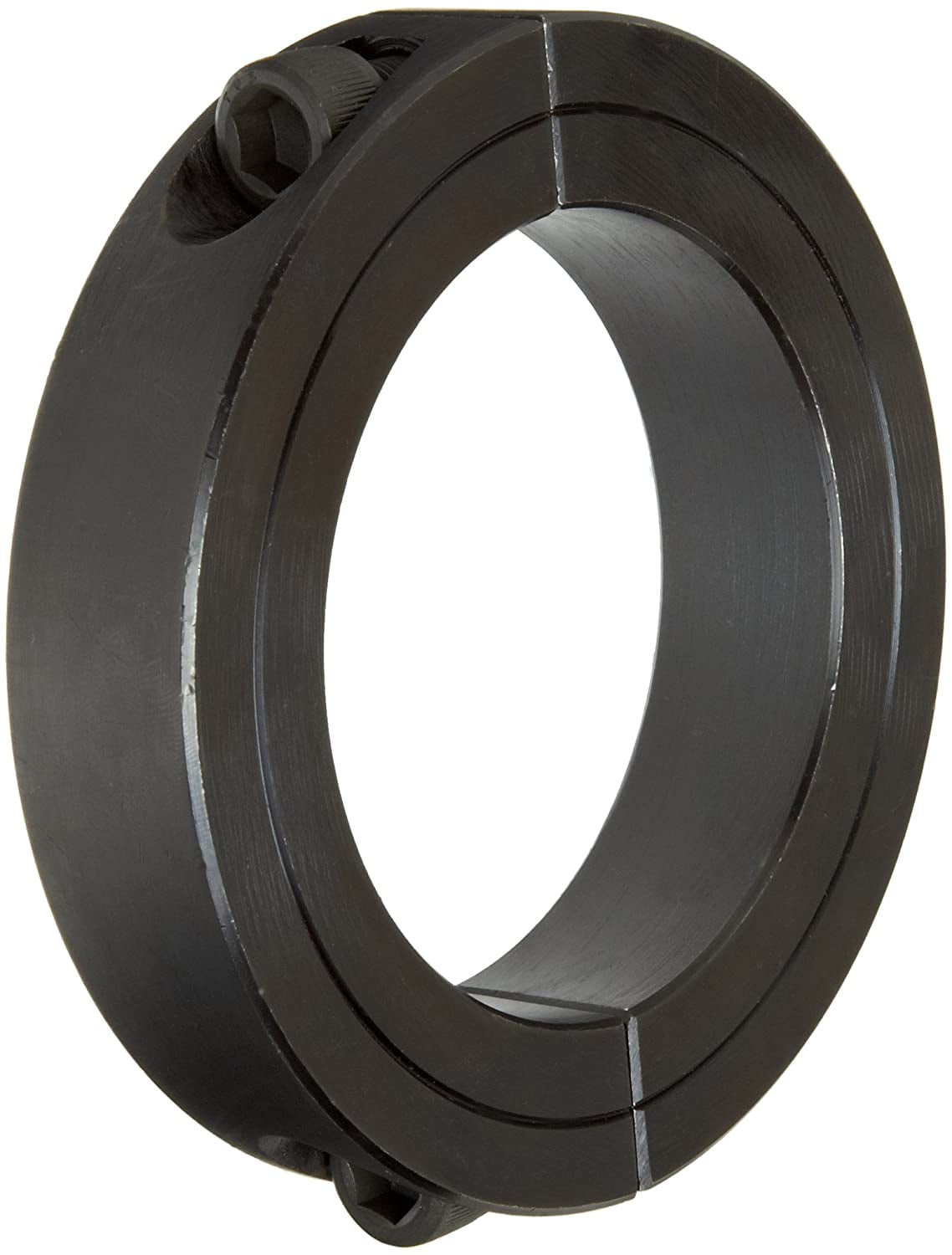 Uxcell 2-Pack Black Oxide Steel Rigid Shaft Coupling – 1/2" Bore, 1" OD, 1-1/2" Length, With Set Screws, For Motors & Pumps