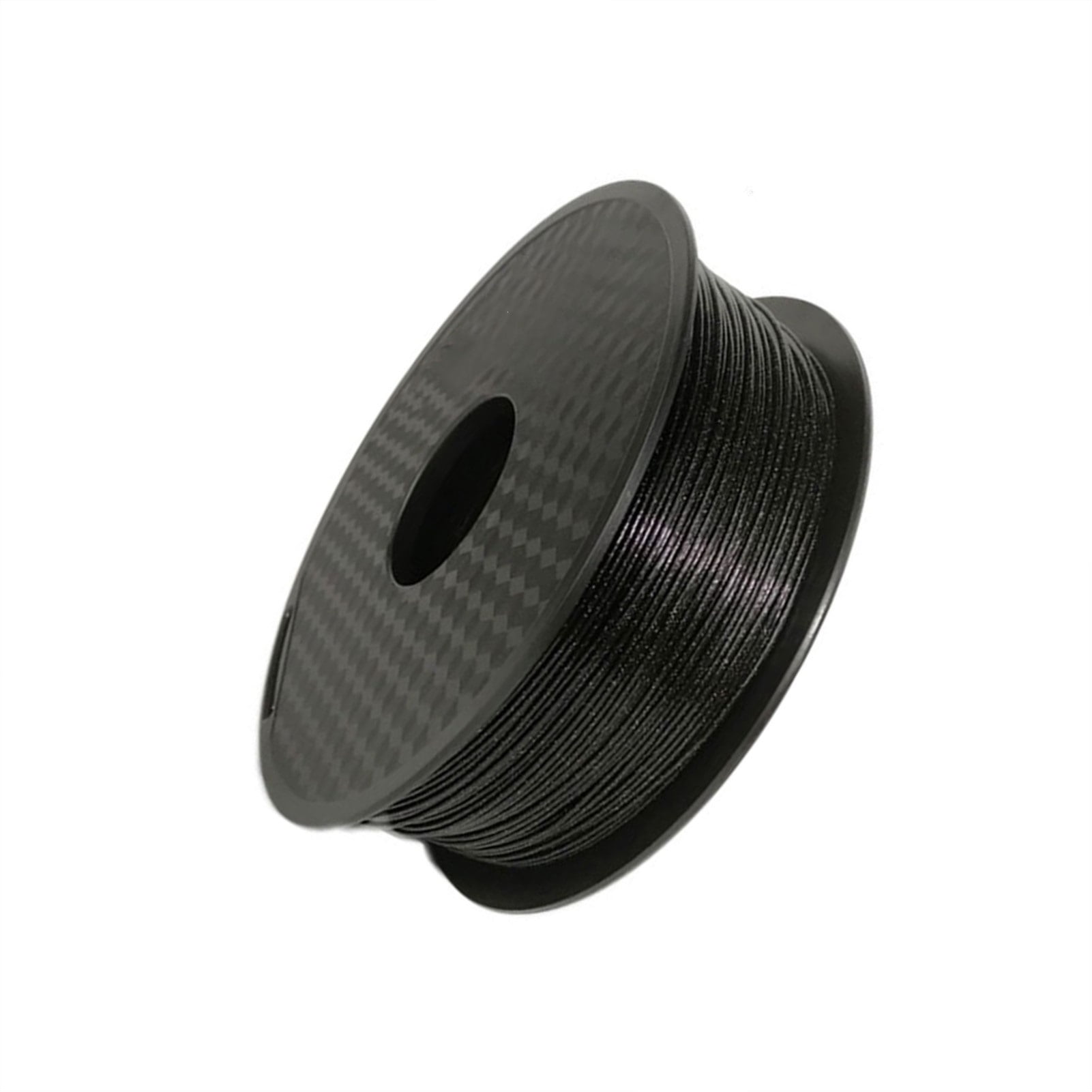 Black PLA Filament for 3D Printer, 1KG 1.75mm +/- 0.03mm, Solid Coil with Shiny Spots, Glitter Material for 3D Printer Accessories