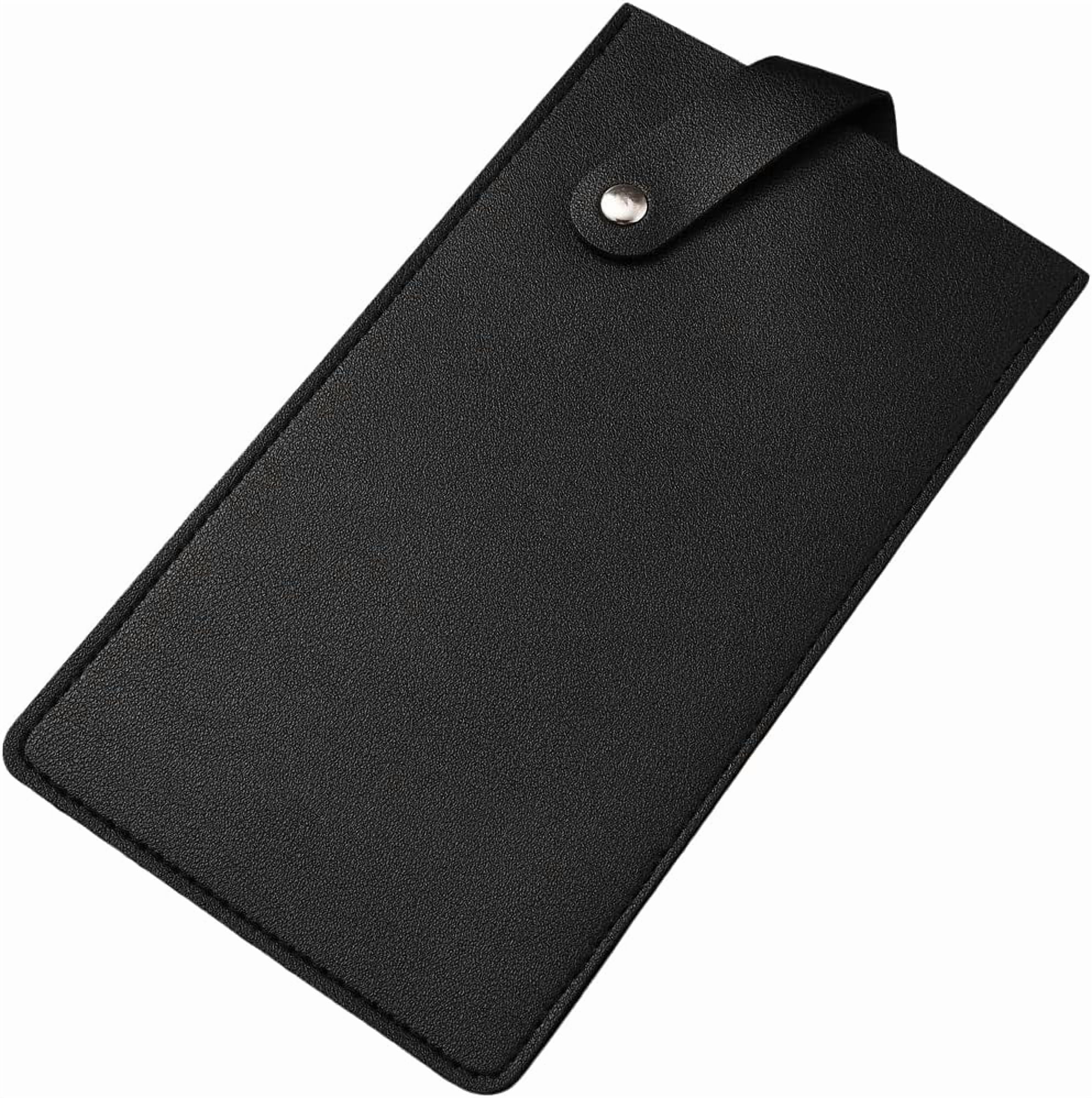 Black PU Leather Wide Meat Cleaver Protector Waterproof Butcher ...