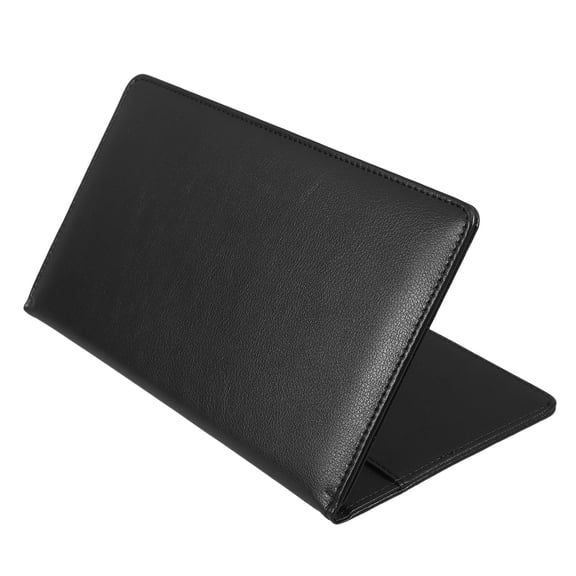Black PU Menu Folder Set for Wine List Display and Restaurant Menu Organization