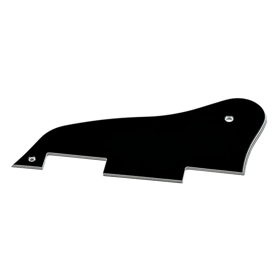 Black PVC Guitar Pick Guard Anti-Scratch Plate Compatible for ES-335 Guitar Musical Instrument Accessories